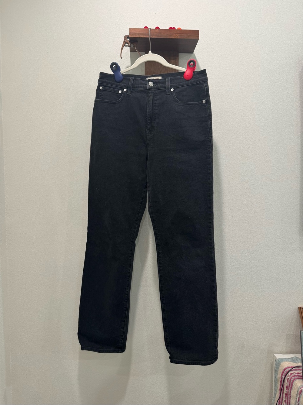 Black Madewell ‘90s Straight Jean